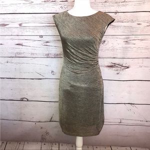 Ann Taylor LOFT Women Green Casual Dress S